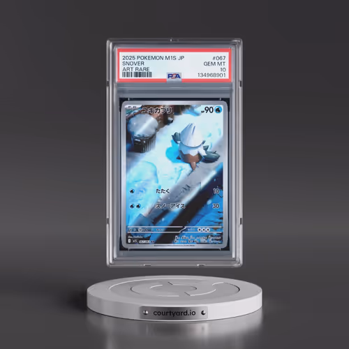 2025 Pokémon M1s-Mega Symphonia #067 Snover - Art Rare (PSA 10 GEM MINT)
