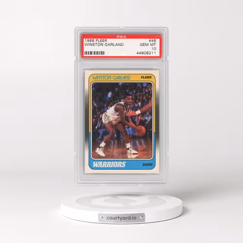 1988 Fleer #46 Winston Garland (PSA 10 GEM MINT)