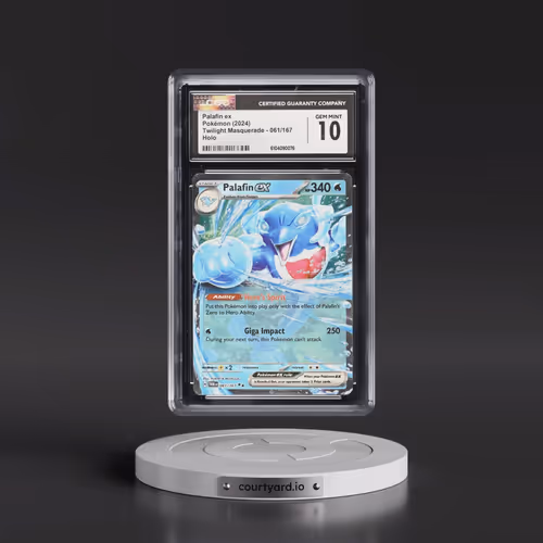 2024 Twilight Masquerade - TWM EN #061/167 Palafin ex - Holo (CGC 10 GEM MINT)