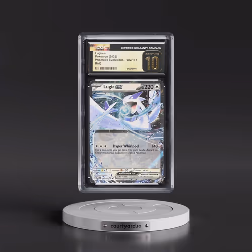 2025 Prismatic Evolutions - PRE EN #082/131 Lugia ex - Holo (CGC 10 PRISTINE)