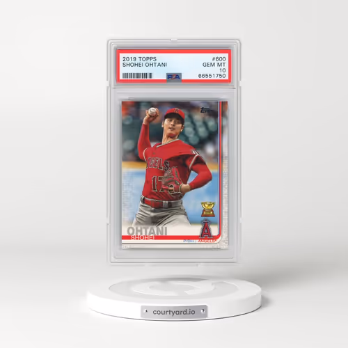 2019 Topps #600 Shohei Ohtani (PSA 10 GEM MINT)