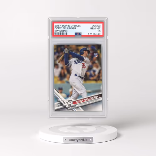 2017 Topps Update #US50 Cody Bellinger - Swinging (PSA 10 GEM MINT)