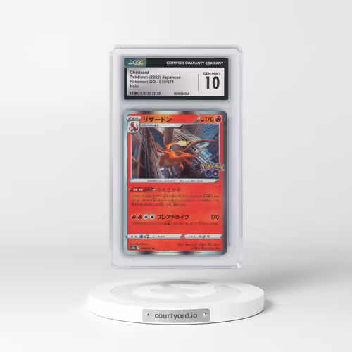 2022 Pokémon GO #010/071 Charizard - Holo (CGC 10 GEM MINT)