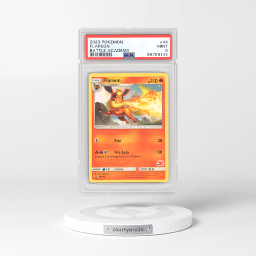 2020 Pokémon Battle Academy #44 Flareon (PSA 9 MINT)