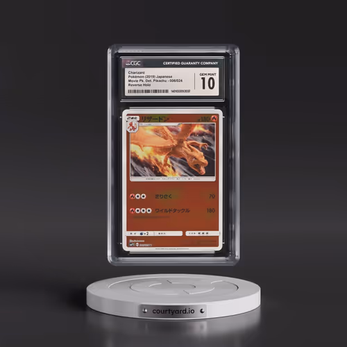 2019 Movie Pack Detective Pikachu #006/024 Charizard - Reverse Holo (CGC 10 GEM MINT)