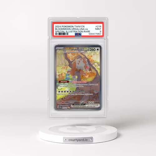 2024 Pokémon Twm EN-Twilight Masquerade #216 Bloodmoon Ursaluna EX - Holo Special Illustration Rare