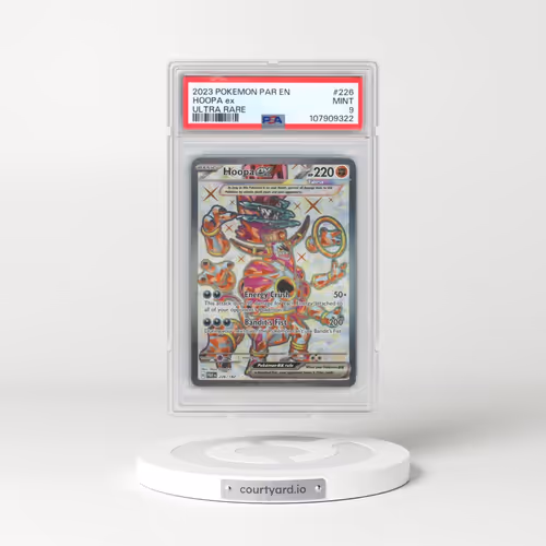 2023 Pokémon Par EN-Paradox Rift #226 Hoopa EX - Holo Ultra Rare (PSA 9 MINT)