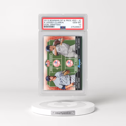 2013 Bowman Draft Picks & Prospects Dual Draftees #DD-JC Aaron Judge/Ian Clarkin (PSA 10 GEM MINT)