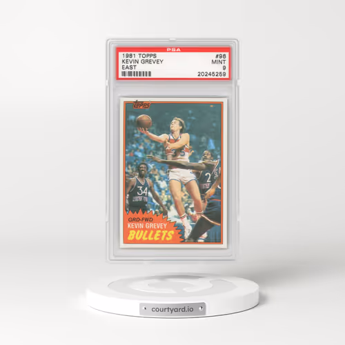 1981 Topps #96 Kevin Grevey - East (PSA 9 MINT)