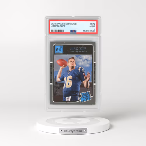 2016 Panini Donruss #372 Jared Goff (PSA 9 MINT)