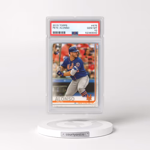 2019 Topps #475 Pete Alonso (PSA 10 GEM MINT)
