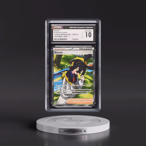 2024 Pokémon Twm EN-Twilight Masquerade #206 Kieran - Ultra Rare (CGC 10 GEM MINT)