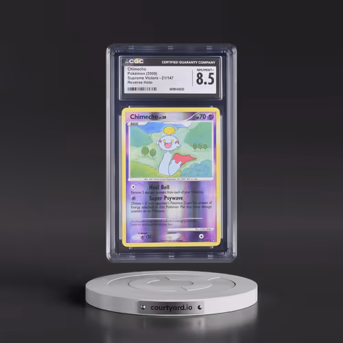 2009 Supreme Victors #21/147 Chimecho - Reverse Holo (CGC 8.5 NM-MT+)