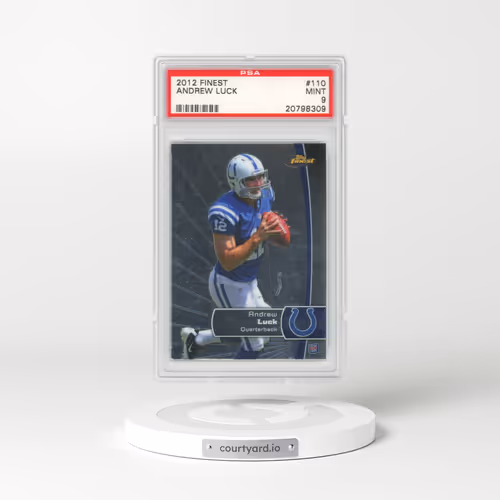 2012 Finest #110 Andrew Luck (PSA 9 MINT)