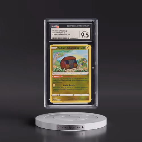 2023 Crown Zenith #051/159 Radiant Charjabug - Holo (CGC 9.5 MINT+)