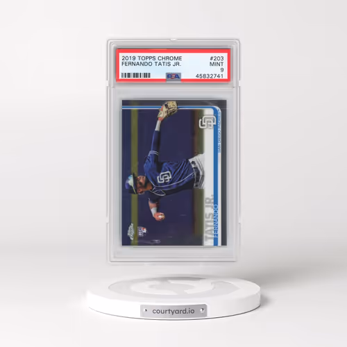 2019 Topps Chrome #203 Fernando Tatis Jr. (PSA 9 MINT)