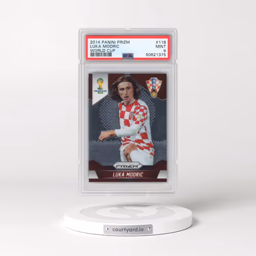 2014 Panini Prizm World Cup #118 Luka Modric (PSA 9 MINT)