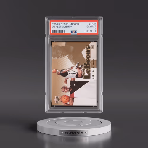 2006 Upper Deck the LeBrons #LBJ3 Athlete LeBron (PSA 10 GEM MINT)