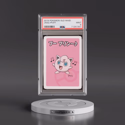 2019 Pokémon Old Maid Jigglypuff (PSA 9 MINT)