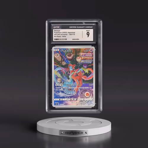 2022 VSTAR Universe #185/172 Deoxys - Art Rare Holo (CGC 9 MINT)