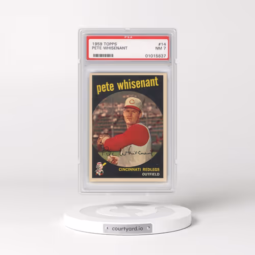 1959 Topps #14 Pete Whisenant (PSA 7 NM)