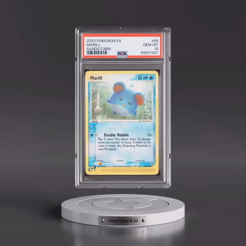 2003 Pokémon EX Sandstorm #68 Marill (PSA 10 GEM MINT)