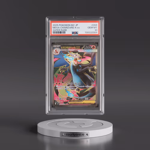 2025 Pokémon M2-Inferno X #094 Mega Charizard X EX - Holo Super Rare (PSA 10 GEM MINT)