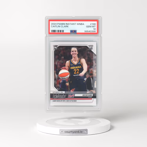 2024 Panini Instant WNBA #198 Caitlin Clark (PSA 10 GEM MINT)
