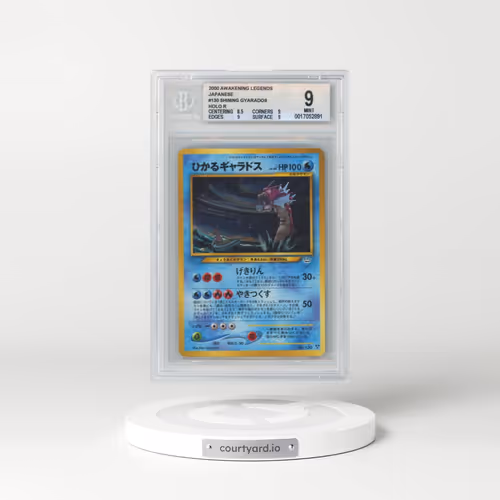 2000 Pokémon Awakening Legends #130 Shining Gyarados - Holo Holo (BGS 9 MINT)