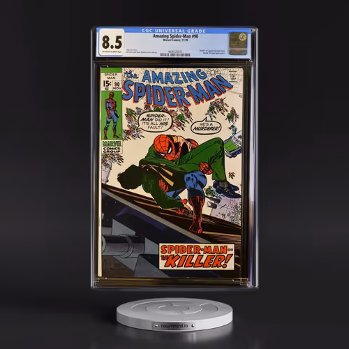 Amazing Spider-Man #90 CGC 8.5 Off-white to White Pages (Marvel Comics, 11/70)