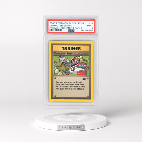 1999 Black Star Promos #16 Computer Error - Pokémon League (PSA 9 MINT)