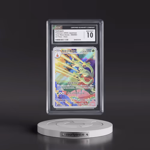 2025 Heat Wave Arena - sv9a #068/063 Hydrapple - Art Rare Holo (CGC 10 GEM MINT)