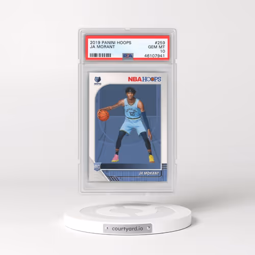 2019 Panini Hoops #259 Ja Morant (PSA 10 GEM MINT)