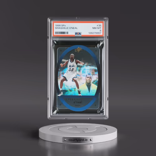 1996 Spx #35 Shaquille O'Neal (PSA 8 NM-MT)