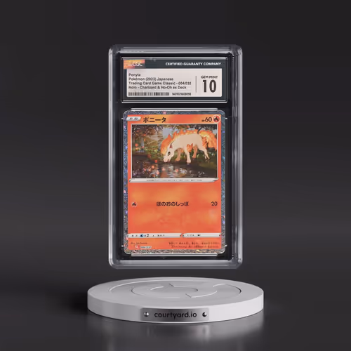 2023 Trading Card Game Classic - CLF, CLL, CLK #004/032 Ponyta - Charizard & Ho-Oh ex Deck - CLL Hol