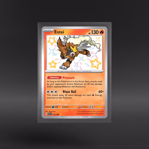 Paldean Fates #112/091 Entei