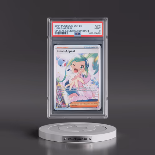 2024 Pokémon Ssp EN-Surging Sparks #246 Lisia's Appeal - Special Illustration Rare (PSA 9 MINT)