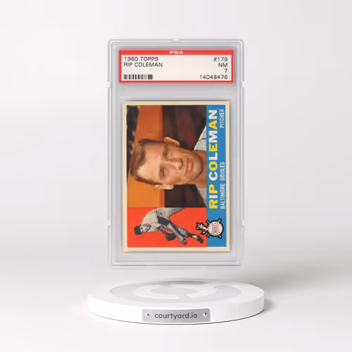 1960 Topps #179 Rip Coleman (PSA 7 NM)