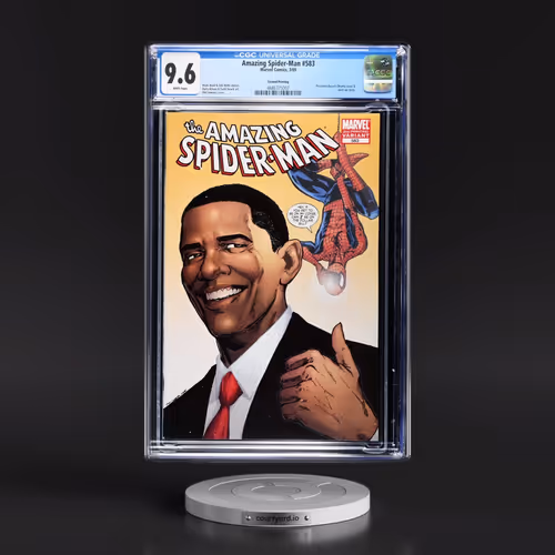 Amazing Spider-Man #583 CGC 9.6 White Pages (Marvel Comics, 3/09) - Universal Second Printing