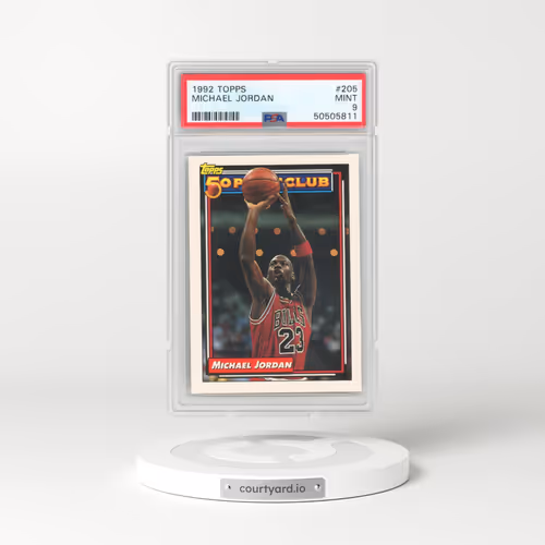 1992 Topps #205 Michael Jordan (PSA 9 MINT)