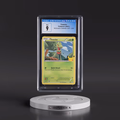 2021 McDonald's Collection 2021 #3/25 Treecko - (Non-Holo) (CGC 9 MINT)