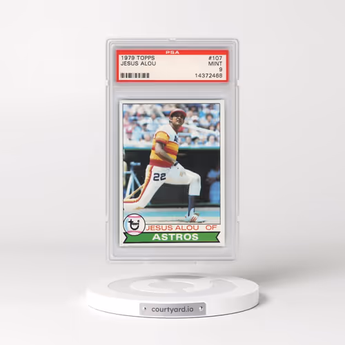 1979 Topps #107 Jesus Alou (PSA 9 MINT)