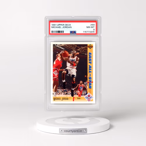 1991 Upper Deck #69 Michael Jordan (PSA 8 NM-MT)