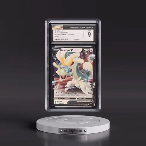2022 Brilliant Stars #128/172 Drampa V - Holo (CGC 9 MINT)