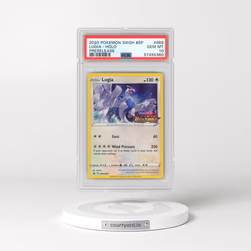 2020 Pokémon Swsh Black Star Promo #069 Lugia - Holo Prerelease (PSA 10 GEM MINT)