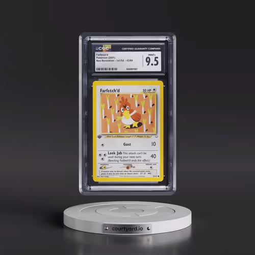 2001 Neo Revelation #43/64 Farfetch'd 1st Edition