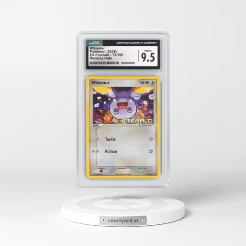2005 EX Emerald #73 Whismur - Holo (CGC 9.5 MINT+)