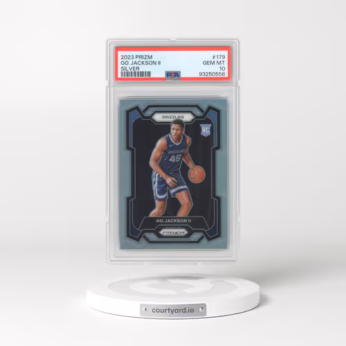 2023 Panini Prizm #179 GG Jackson II - Silver Prizm (PSA 10 GEM MINT)