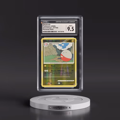 2008 Stormfront #37/100 Electrode - Reverse Holo (CGC 9.5 MINT+)