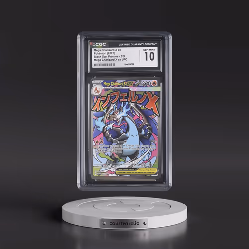 2025 Black Star Promos - Mega Evolution MEP EN #023 Mega Charizard X ex - Mega Charizard X ex Ultra
